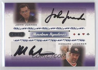 2007 Razor Poker - Showdown Signatures #SS-52 - John Juanda, Howard Lederer