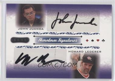 2007 Razor Poker - Showdown Signatures #SS-52 - John Juanda, Howard Lederer