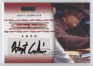 2007 Razor Poker - Showdown Signatures #SS-6 - Hoyt Corkins