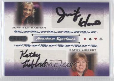 2007 Razor Poker - Showdown Signatures #SS-71 - Jennifer Harman, Kathy Liebert