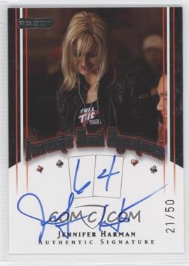 2010 Razor Poker - Favorite Hand Signatures #FHS-24 - Jennifer Harman /50