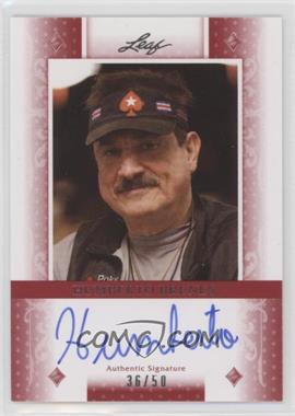 2011 Leaf - [Base] - Red Diamonds #BA-HB1 - Humberto Brenes /50