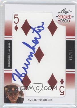 2011 Leaf - Stacked Deck - Autographs #SD-HB1 - Humberto Brenes /52