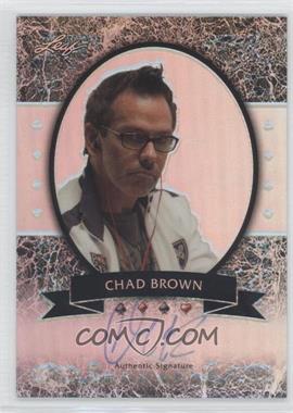 2012 Leaf Metal - [Base] - Silver Prismatic #MB-CB1 - Chad Brown /25