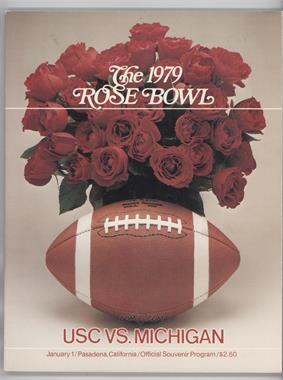 1902-Now Rose Bowl - Game Programs #65 - 1979 (Southern California (USC) Trojans vs. Michigan Wolverines) [Good to VG‑EX]