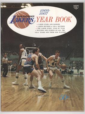 1966-67 Los Angeles Lakers - Year Book #_JEWE - Jerry West