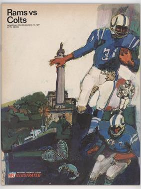 1967 Los Angeles Rams - Game Programs #12-17 - vs. Baltimore Colts