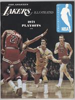 1971 Playoffs (Gail Goodrich) (Billy Cunningham in Background)