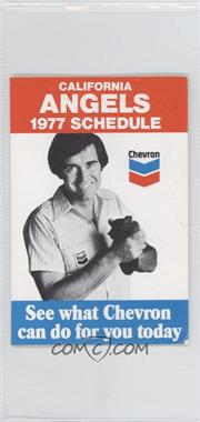 1977 California Angels - Team Schedules #CACH - Chevron [Good to VG‑EX]