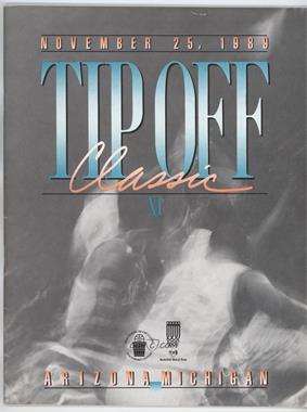 1979-Now NCAA Men's Basketball Tip Off Classic - Game Programs #11 - November 25, 1989 (Arizona Wildcats vs. Michigan Wolverines) [Good to VG‑EX]