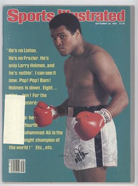 1980 Sports Illustrated - [Base] #9-29 - Muhammad Ali [Good to VG‑EX]