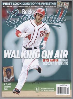 1984-Now Beckett Baseball - [Base] #07-13 - July 2013 (Bryce Harper)