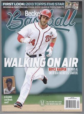 1984-Now Beckett Baseball - [Base] #07-13 - July 2013 (Bryce Harper)