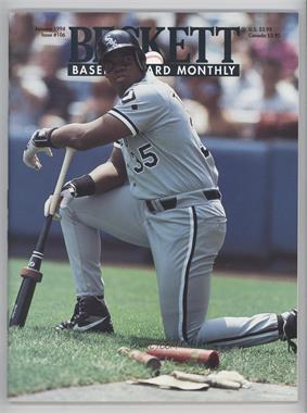 1984-Now Beckett Baseball - [Base] #106 - January 1994 (Frank Thomas)