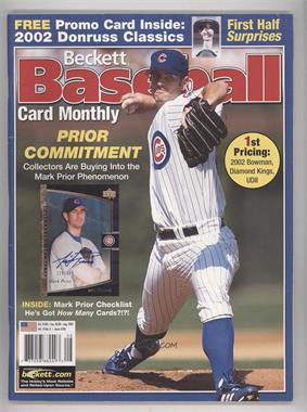 1984-Now Beckett Baseball - [Base] #209 - August 2002 (Mark Prior) [Good to VG‑EX]