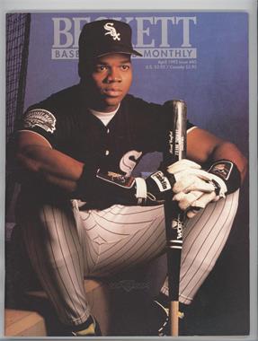 1984-Now Beckett Baseball - [Base] #85 - April 1992 (Frank Thomas)