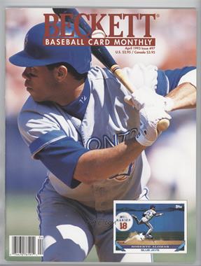 1984-Now Beckett Baseball - [Base] #97 - April 1993 (Roberto Alomar) [Good to VG‑EX]