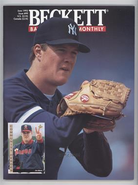 1984-Now Beckett Baseball - [Base] #99 - June 1993 (Jim Abbott)