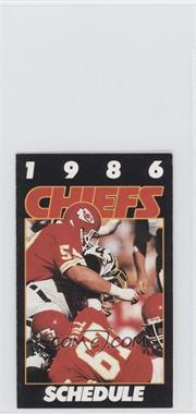 1986 Kansas City Chiefs - Team Schedules #_ARST - Art Still