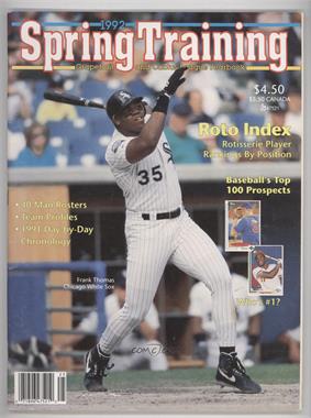 1988-2004 Spring Training Baseball Yearbook - [Base] #5 - 1992 (Frank Thomas)