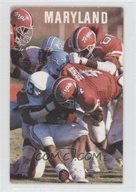 1988 Maryland Terrapins - Football Team Schedules #_MATE - Maryland Terrapins