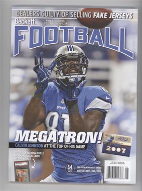 1989-Now Beckett Football - [Base] #1-14 - January 2014 (Calvin Johnson)