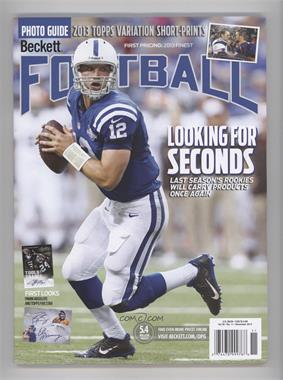 1989-Now Beckett Football - [Base] #11-13 - November 2013 (Andrew Luck)