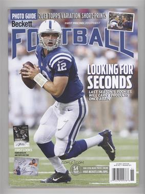 1989-Now Beckett Football - [Base] #11-13 - November 2013 (Andrew Luck)