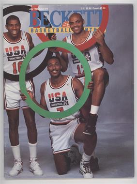 1990-Now Beckett Basketball - [Base] #24 - July 1992 (Magic Johnson, Karl Malone, Charles Barkley, Michael Jordan, Patrick Ewing) [Good to VG‑EX]