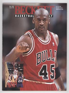 1990-Now Beckett Basketball - [Base] #58 - May 1995 (Michael Jordan)