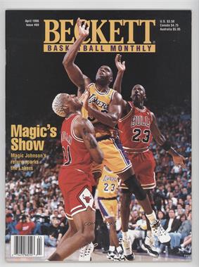 1990-Now Beckett Basketball - [Base] #69 - April 1996 (Magic Johnson)