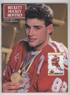 1990-Now Beckett Hockey - [Base] #8 - June 1991 (Eric Lindros)