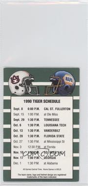 1990 Auburn Tigers - Football Team Schedules #_AUTI - Auburn Tigers