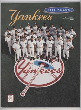 1993 New York Yankees - Team Yearbook #44 - New York Yankees Team