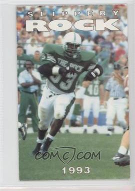 1993 Slippery Rock Pride - Football Team Schedules #_BETH - Bernard Thomas