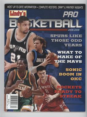 1994-Now Lindy's Pro Basketball - [Base] #15 - 2008-09 (Tim Duncan, Dirk Nowitzki, Kevin Durant, Yao Ming) [Good to VG‑EX]