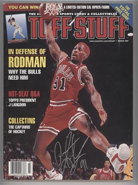 1997 Tuff Stuff - [Base] #3 - March (Dennis Rodman)