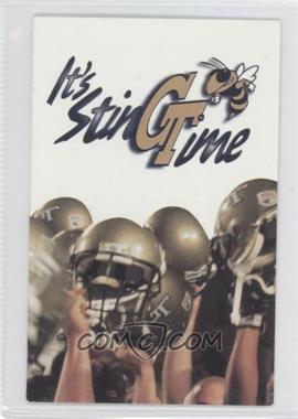 1998 Georgia Tech Yellow Jackets - Football Team Schedules #GTYJ - Georgia Tech Yellow Jackets