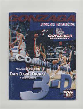 2001-02 Gonzaga Bulldogs - Men's Basketball Media Guide #_DADI - Dan Dickau [Good to VG‑EX]
