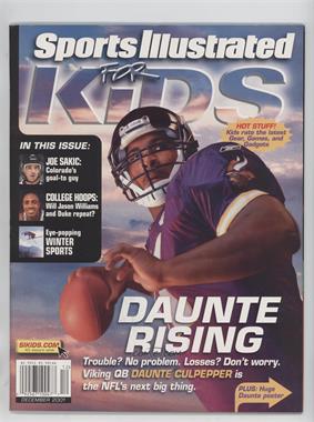 2001 Sports Illustrated for Kids - [Base] #12 - December (Daunte Culpepper)