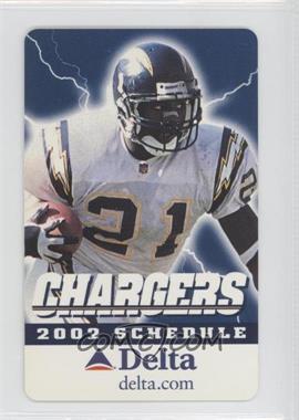 2002 San Diego Chargers - Team Schedules #_LATO - LaDainian Tomlinson