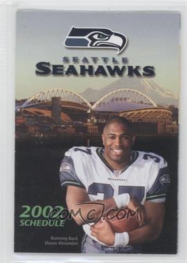 2002 Seattle Seahawks - Team Schedules #_SHAL - Shaun Alexander