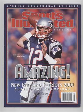 2002 Sports Illustrated Presents - [Base] #2-10 - New England Patriots (Tom Brady)