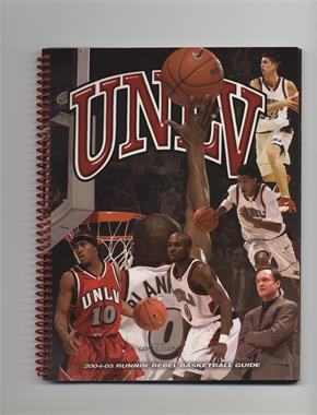 2004-05 Nevada-Las Vegas (UNLV) Runnin' Rebels - Men's Basketball Media Guide #UNLV - UNLV Rebels Team [Good to VG‑EX]