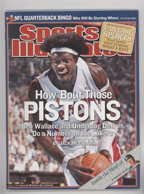 2004 Sports Illustrated - [Base] #6-21 - Ben Wallace