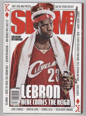 2005 Slam Magazine - [Base] #12 - December (LeBron James) [Good to VG‑EX]