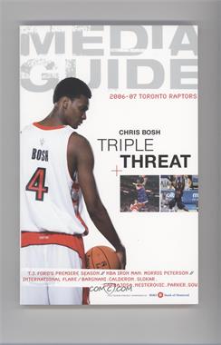 2006-07 Toronto Raptors - Media Guide #_CHBO - Chris Bosh