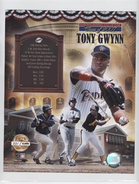 2007 Photo File 8 by 10 Inch Photographs - [Base] #_TOGW - Tony Gwynn (Limited Edition) /5000