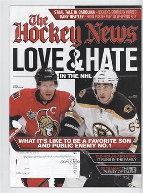 2012 The Hockey News - [Base] #12-3 - Daniel Alfredsson, Brad Marchand [Good to VG‑EX]