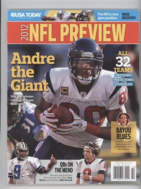 2012 USA Today NFL Preview - [Base] #_ANJO - Andre Johnson [Good to VG‑EX]